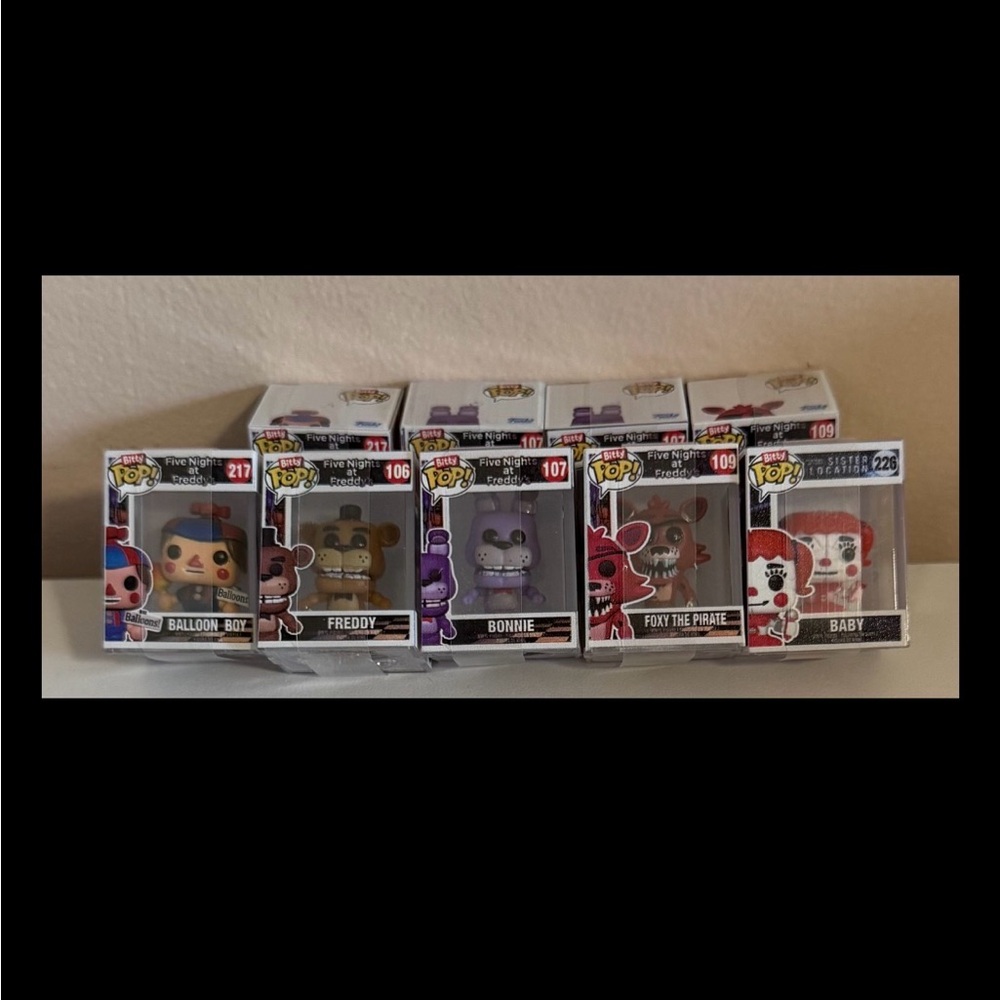 Funko Five Nights at Freddy's Bitty Pop! Figures - Multicolor